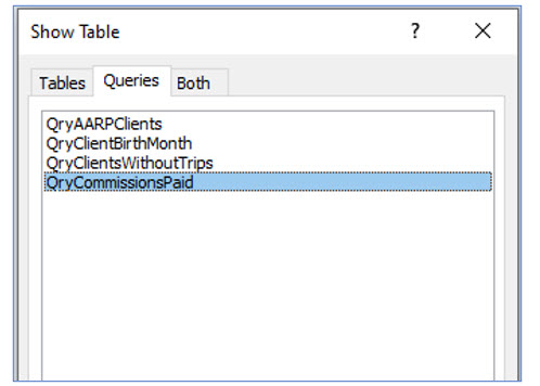 Microsoft Access lesson screenshot 5thLesson20