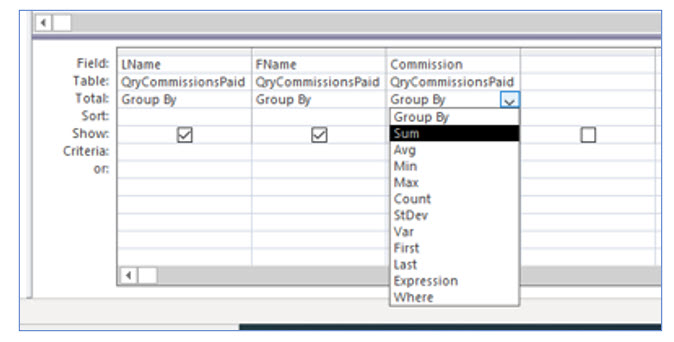 Microsoft Access lesson screenshot 5thLesson22