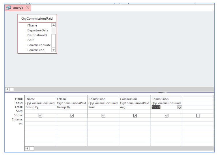 Microsoft Access lesson screenshot 5thLesson23