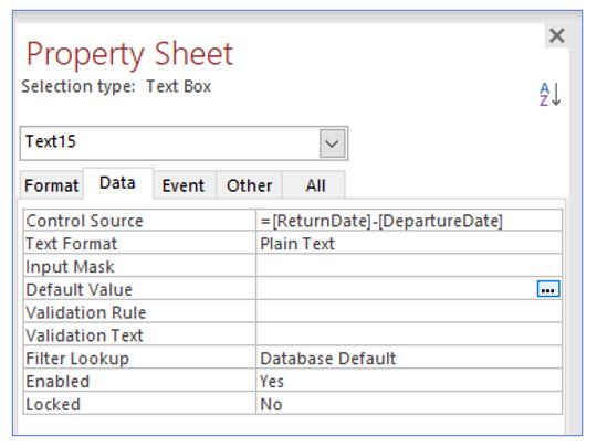 Microsoft Access lesson screenshot 6thLesson6
