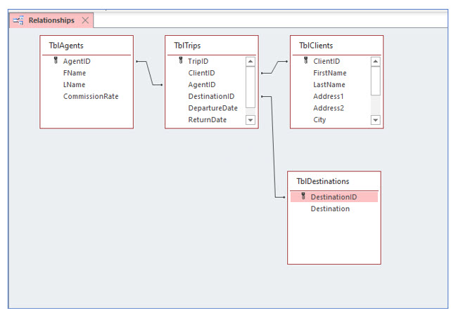 Microsoft Access lesson screenshot 6thLesson8