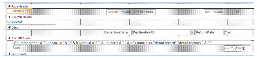 Microsoft Access lesson screenshot 7thLesson12