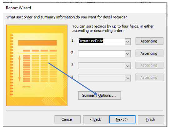 Microsoft Access lesson screenshot 7thLesson3