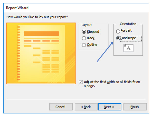 Microsoft Access lesson screenshot 7thLesson5