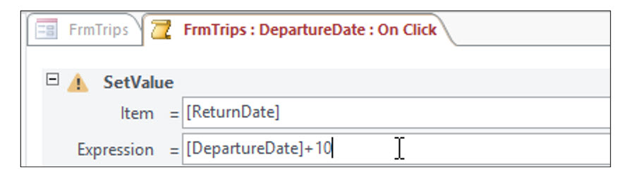 Microsoft Access lesson screenshot 8thLesson14