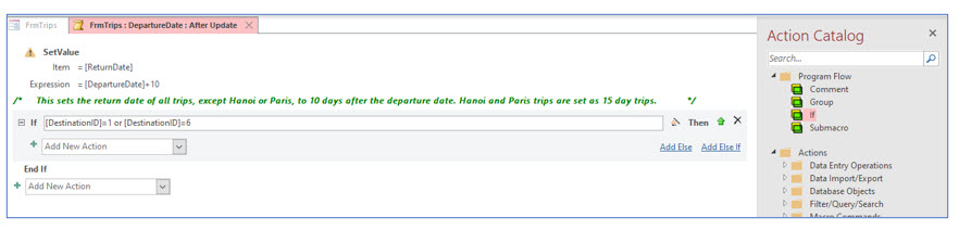 Microsoft Access lesson screenshot 8thLesson18