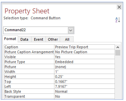 Microsoft Access lesson screenshot 8thLesson7