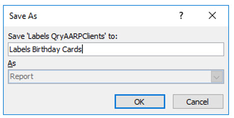 Microsoft Access lesson screenshot 9thLesson3