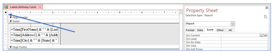 Microsoft Access lesson screenshot 9thLesson4
