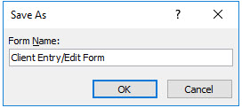 Microsoft Access lesson screenshot CreatingForms18