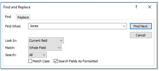Microsoft Access lesson screenshot CreatingForms36