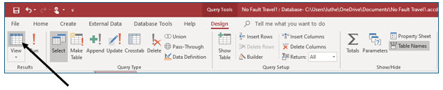 Microsoft Access lesson screenshot CreatingQueries8