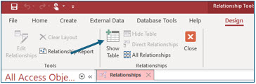 Microsoft Access lesson screenshot CreatingRelationships5