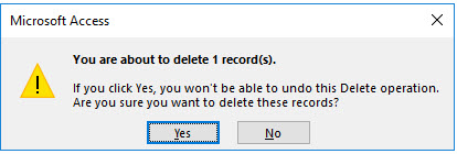 Microsoft Access lesson screenshot DataInTables10