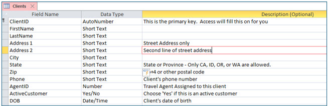 Microsoft Access lesson screenshot FieldProperties18
