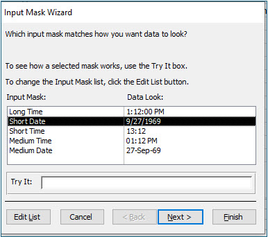 Microsoft Access lesson screenshot FieldProperties7