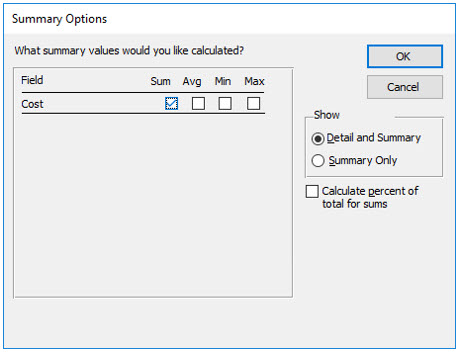 Microsoft Access lesson screenshot Reports18