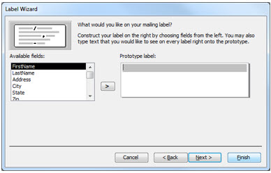 Microsoft Access lesson screenshot Reports4