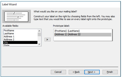 Microsoft Access lesson screenshot Reports5