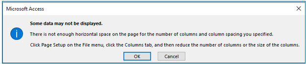 Microsoft Access lesson screenshot Reports9