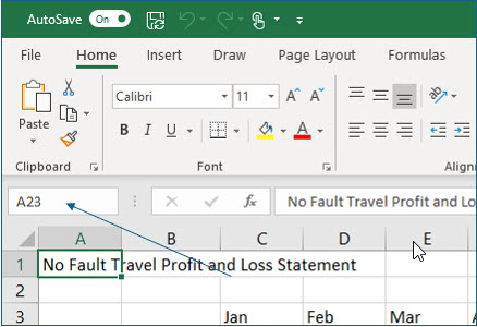 Microsoft Excel lesson screenshot Absolute1