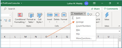 Microsoft Excel lesson screenshot Absolute4