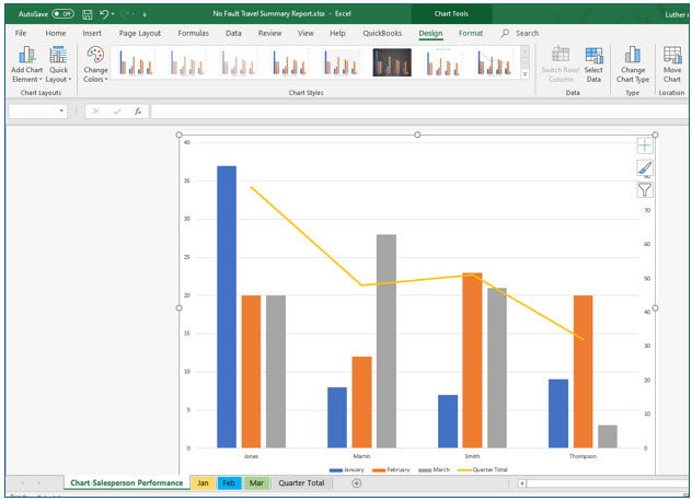 Microsoft Excel lesson screenshot BeyondEnhancingCharts15
