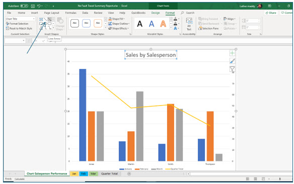 Microsoft Excel lesson screenshot BeyondEnhancingCharts17