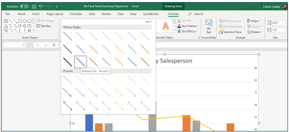 Microsoft Excel lesson screenshot BeyondEnhancingCharts20