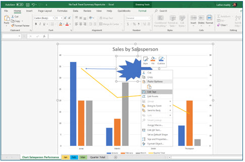 Microsoft Excel lesson screenshot BeyondEnhancingCharts23