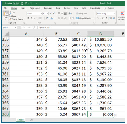 Microsoft Excel lesson screenshot BeyondFunctions15