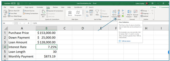Microsoft Excel lesson screenshot HelpfulFeatures12