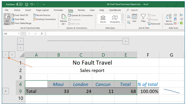 Microsoft Excel lesson screenshot HelpfulFeatures3