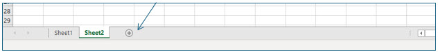 Microsoft Excel lesson screenshot MultipleWorksheets2