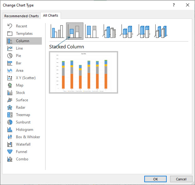 Microsoft Excel lesson screenshot Graph21