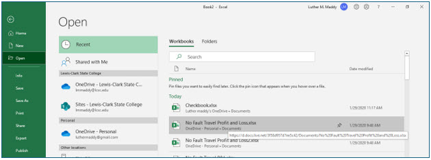 Microsoft Excel lesson screenshot MovingData1