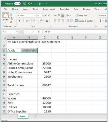 Microsoft Excel lesson screenshot MovingData3