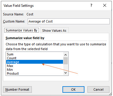 Microsoft Excel lesson screenshot PivotTable6