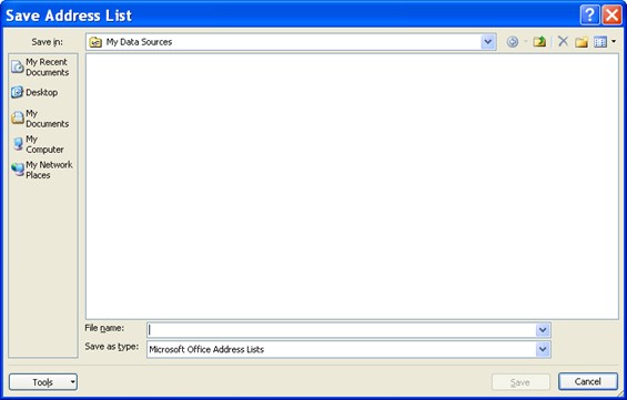 Microsoft Word lesson screenshot MMSaveRecords